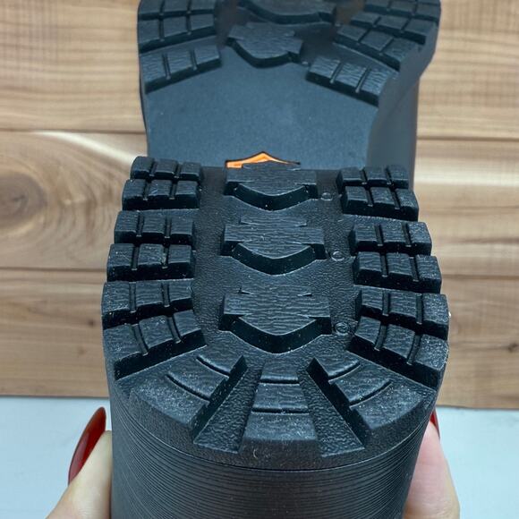 Harley Davidson LaLanne Double Strap Black Motorcycle Boots D84711 Women's 7.5 M - Picture 14 of 14